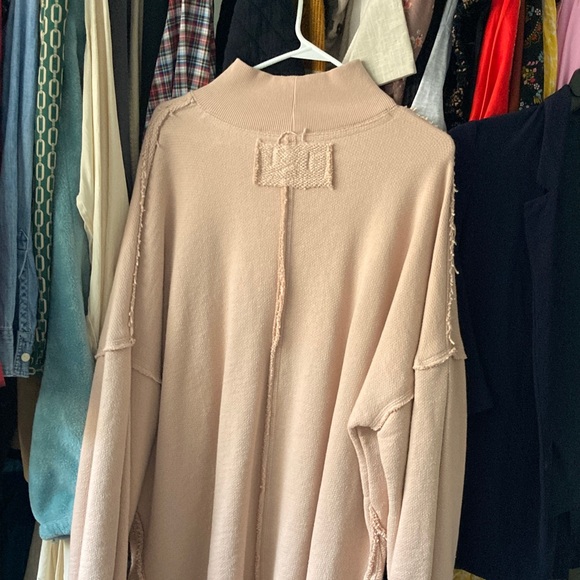 We The Free Soft Pink Turtleneck Sweater - Picture 5 of 9